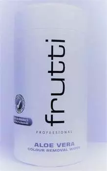 Салфетки Frutti Aloe для удаления пятен и пятен при окрашивании кожи и волос, 100 шт.