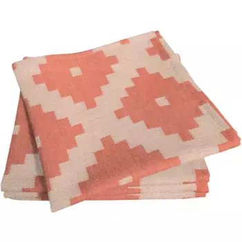 Салфетки из ткани Adam «Moroccan Shiraz Light», (4 шт.), экологически чистые, цвет orange