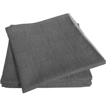 Салфетки из ткани Adam «Uni Light Collection», (4 шт.), экологически чистые, черный