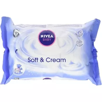 Салфетки мягкие и кремовые 63мл, Nivea