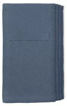 Салфетки набор салфеток на каждый день, 4 шт. The Organic Company, синий