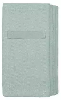 Салфетки набор салфеток на каждый день, 4 шт. The Organic Company, зеленый