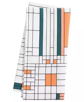 Салфетки с принтом Frank Lloyd Wright, набор из 4 шт KAF Home, коричневый