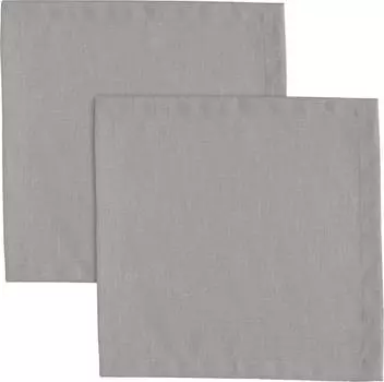 Салфетки в упаковке, 2 шт. 161454 Erwin Mller, серый