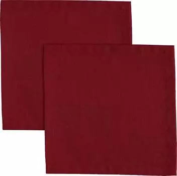 Салфетки в упаковке, 2 шт. 161454 Erwin Mller, красный