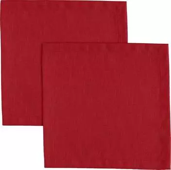 Салфетки в упаковке, 2 шт. 161454 Erwin Mller, красный