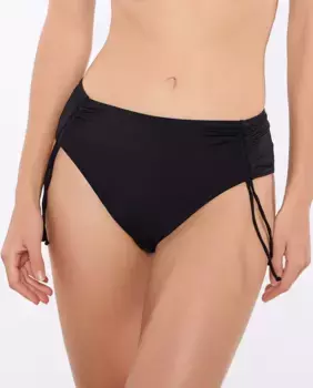 SALI Classic плавки бикини с высокой талией регулируемые 5 Red Point, черный