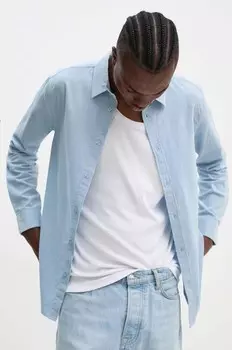 SALIAM вельветовая рубашка Samsoe Samsoe, синий