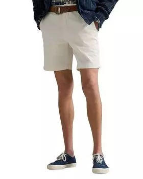 Салинджер 8-дюймовые прямые чинос шорты Polo Ralph Lauren, белый