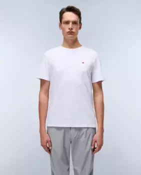 Salis SS мужская футболка с короткими рукавами Napapijri, белый