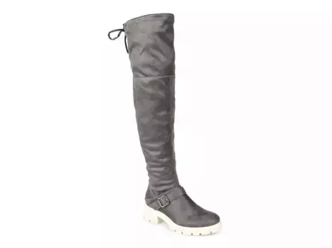 Salisa Extra Wide Calf Over-the-Knee Ботинки Journee, Grey