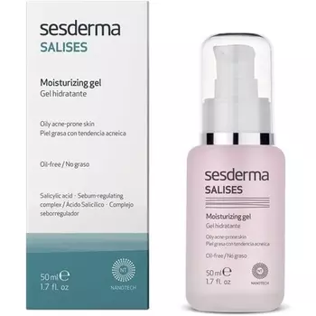 Salises Увлажняющий гель-крем для комбинированной кожи, склонной к акне, 50 мл, Sesderma