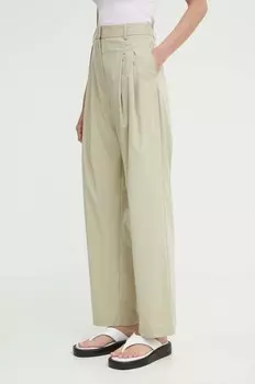 САЛЮЗИ брюки Samsoe Samsoe, зеленый