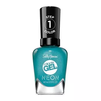 Sally Hansen Miracle Gel Neons Collection Морская прохлада 0,5 жидких унций