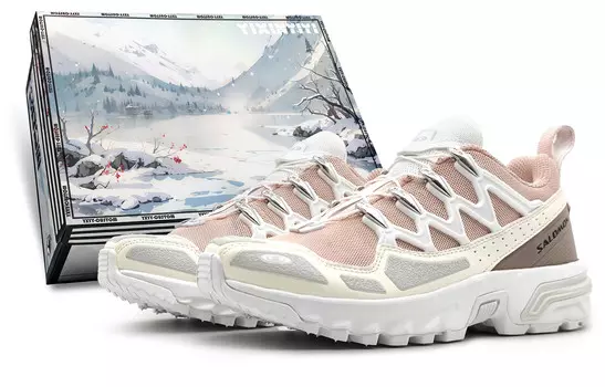 SALOMON ACS + Lifestyle Shoes Unisex Low-top White/yellow