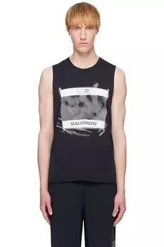 Саломон эдишн майка-борцовка Mm6 Maison Margiela, черный
