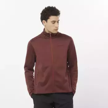 Salomon Essential Мужская куртка среднего тепла, коричневый