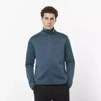 Salomon Essential Мужская куртка среднего тепла, синий