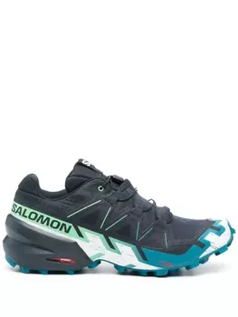 Salomon кроссовки Speedcross 6 с логотипом, синий