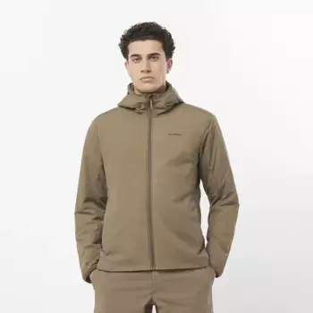 Salomon Mountain Flex Мужская куртка, коричневый