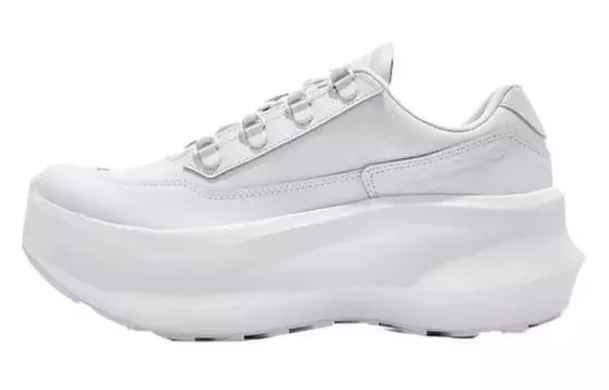 SALOMON SR811 Leather Platform Comme Des Garcons White