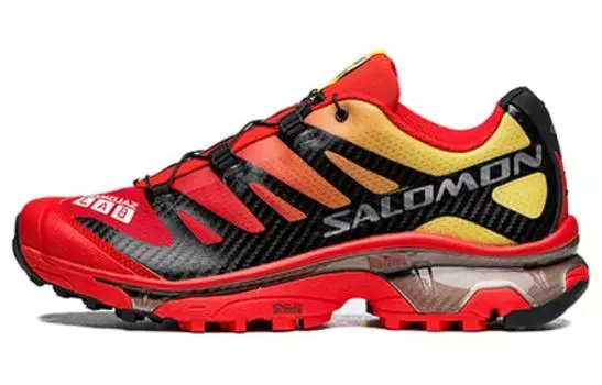 Кроссовки Salomon XT-4 OG, красный/желтый/черный