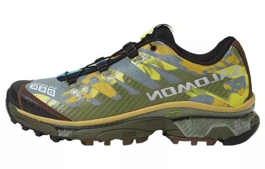 Salomon XT-4 Уличная обувь для выступлений унисекс, желто-зеленый