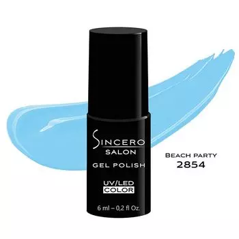 Салонный УФ/светодиодный гель-лак для ногтей Sincero, цвет 2854 beachy party, 6 мл