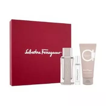 Salvatore Ferragamo Ferragamo Bright Leather Edt 100 ml, Shower Gel 100 ml, Edt 10 ml