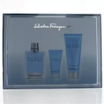 Salvatore Ferragamo MSALVATOREFERACQUAB3 Аромат Acqua Essenziale, подарочный набор из 3 предметов