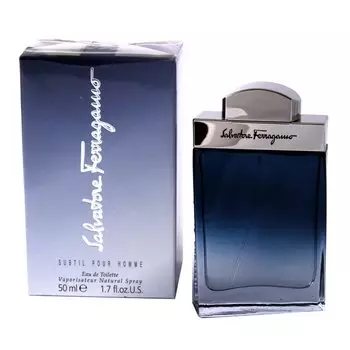 Salvatore Ferragamo, Subtil pour Homme, туалетная вода, 50 мл