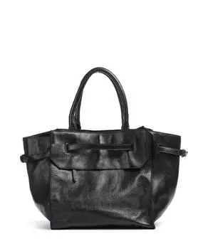 Salvatorgasse 10 покупатель зернистая коровья кожа Taschendieb Wien, черный