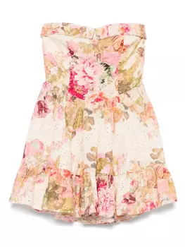 Сама мини-платье Hemant And Nandita, нейтральный