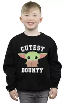 Самая милая толстовка Mandalorian Bounty Star Wars, черный