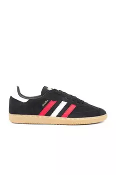 Самба и кроссовки Adidas Originals, цвет Core Black, Better Scarlet, & Gum
