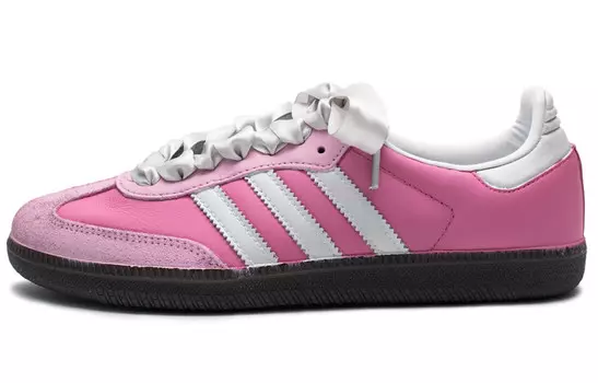 SAMBA OG Обувь для скейтборда унисекс, низкие кеды, розовый/серебристый Adidas Originals, цвет Bright Pink