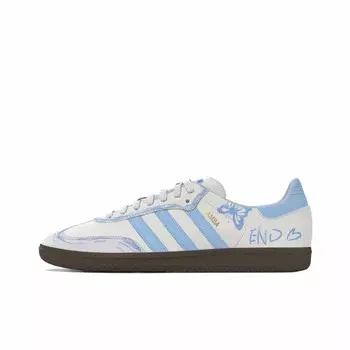 SAMBA OG Обувь для скейтборда унисекс, низкие кеды Adidas Originals, розовый