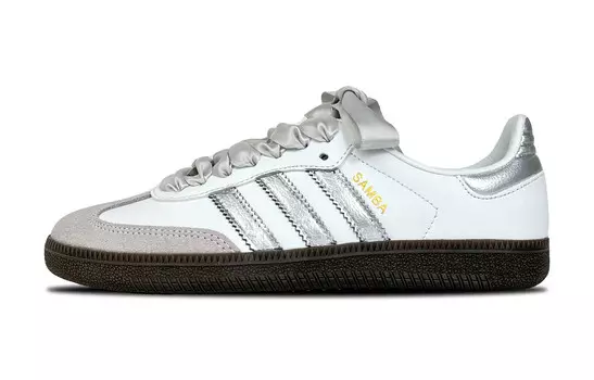 SAMBA OG Обувь для скейтборда унисекс, низкие кеды, белый Adidas Originals