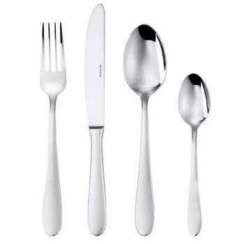 Sambonet S0037 Набор столовых приборов Astrid 24 предмета, нержавеющая сталь 18/10, серебро