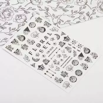 Самоклеящиеся наклейки для ногтей, Molly Lac