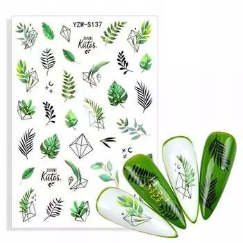 Самоклеящиеся наклейки для украшения ногтей Deni Carte