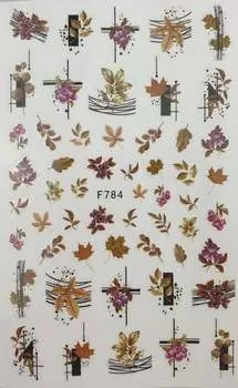 Самоклеящиеся наклейки для украшения ногтей Deni Carte