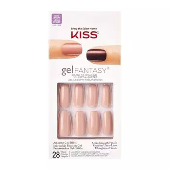 Самоклеящиеся ногти Gel Fantasy от Fab KISS, 28 шт.