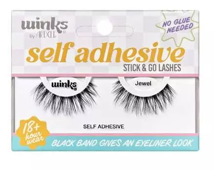 Самоклеящиеся ресницы на полоске Stick & Go - Winks Jewel Ardell 1 шт.