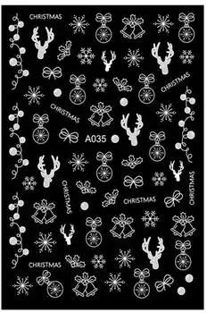 Самоклеящиеся рождественские наклейки для ногтей Deni Carte