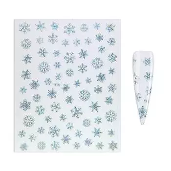 Самоклеящиеся рождественские наклейки для ногтей Deni Carte