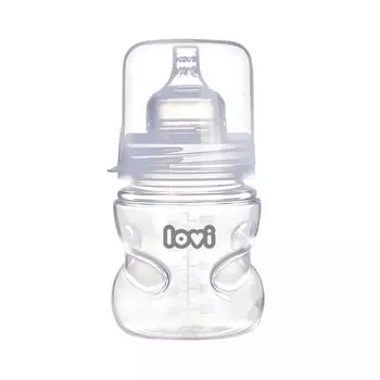 Самостерилизующаяся бутылочка для детей Lovi 150 мл, 1 шт