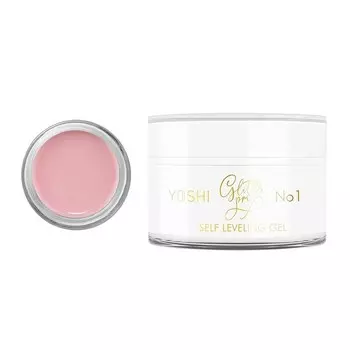 Самовыравнивающийся гель Yoshi Glitter Pro №1. 50мл