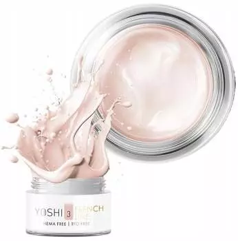 Самовыравнивающийся строительный гель Yoshi French Line, твердый № 3, 50 мл