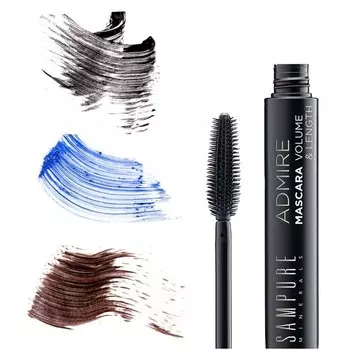 Sampure Minerals, Admire, синяя тушь для ресниц